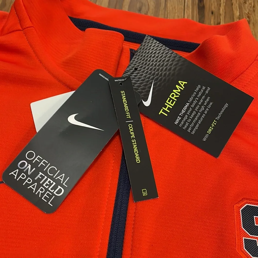 Nike Syracuse Orange and Navy Pullover - Picture 2 of 15